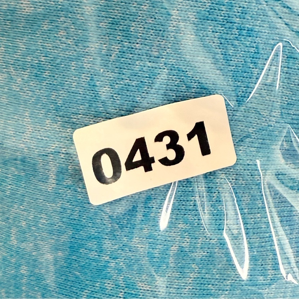 Lane Bryant Blue 3/4 Sleeve Relaxed Tunic - Picture 6 of 6